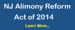 Banner for NJ Alimony Act